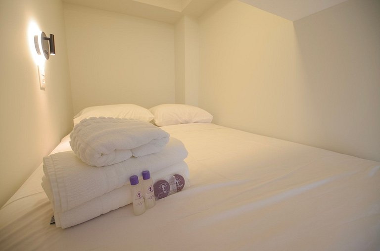 Studio com mezanino ao lado do Mackenzie