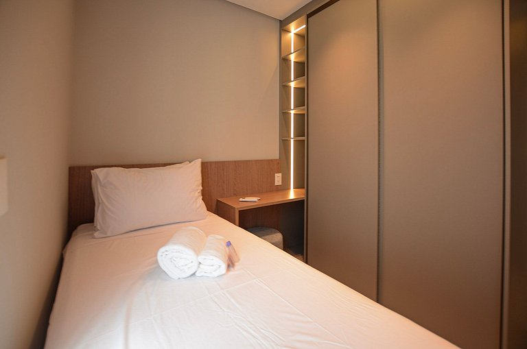 Luxuoso studio ao lado do Morumbi Shopping