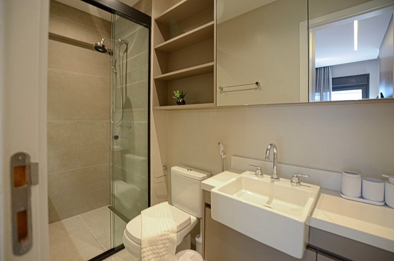 Luxuoso studio ao lado do Morumbi Shopping