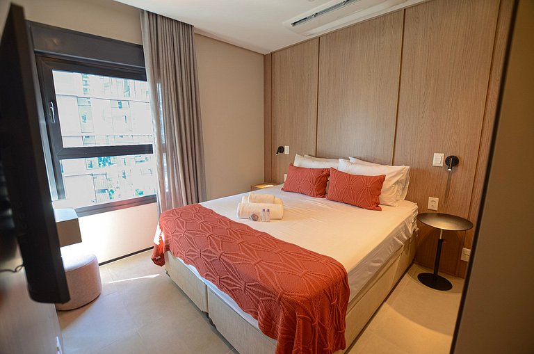 Luxuoso studio ao lado do Morumbi Shopping