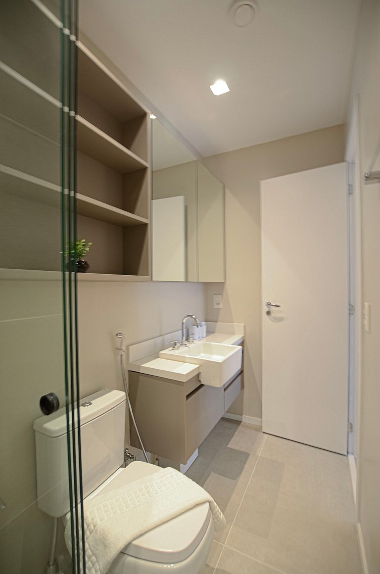 Luxuoso studio ao lado do Morumbi Shopping