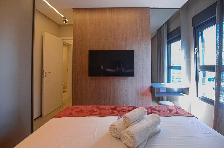 Luxuoso studio ao lado do Morumbi Shopping