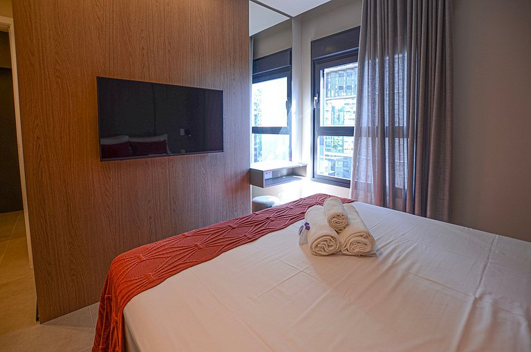 Luxuoso studio ao lado do Morumbi Shopping