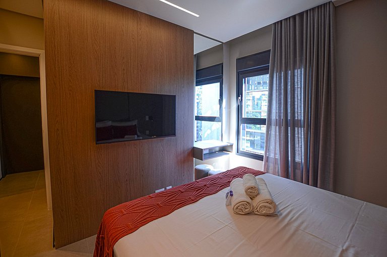 Luxuoso studio ao lado do Morumbi Shopping