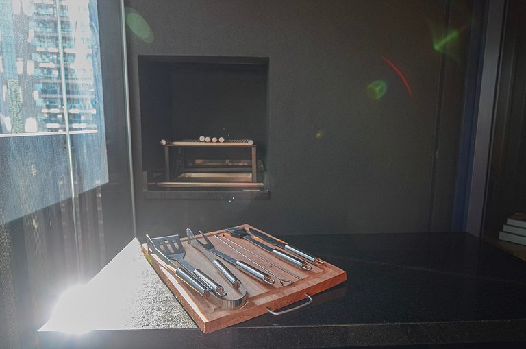 Luxuoso studio ao lado do Morumbi Shopping