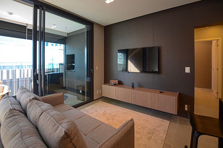 Luxuoso studio ao lado do Morumbi Shopping