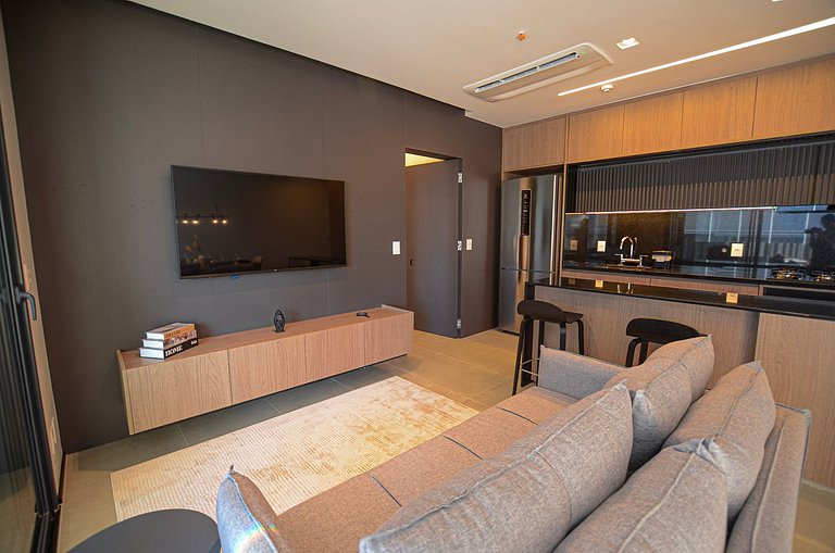 Luxuoso studio ao lado do Morumbi Shopping
