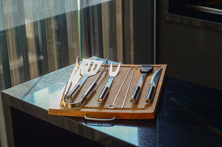 Luxuoso studio ao lado do Morumbi Shopping