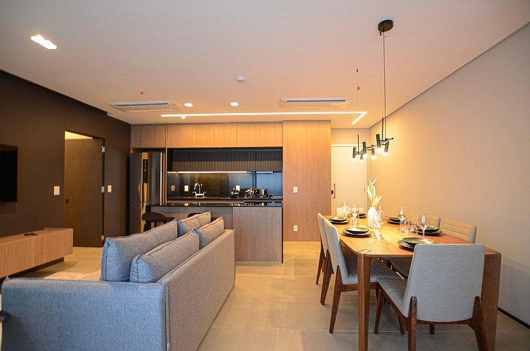 Luxuoso studio ao lado do Morumbi Shopping