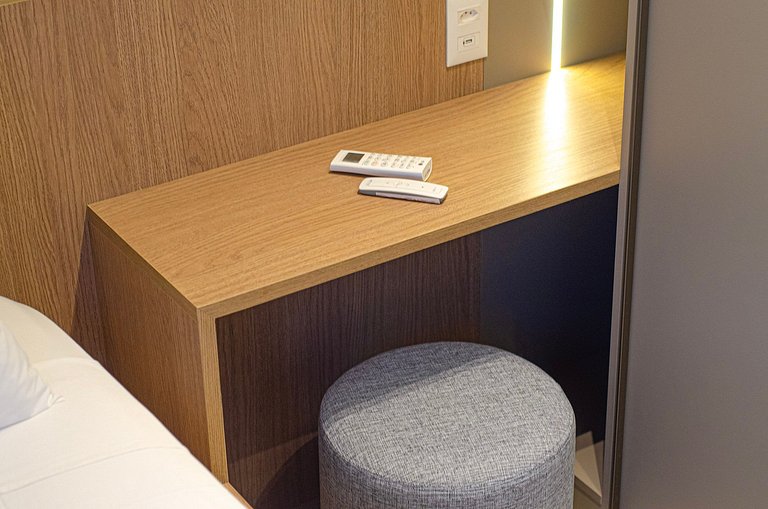 Luxuoso studio ao lado do Morumbi Shopping