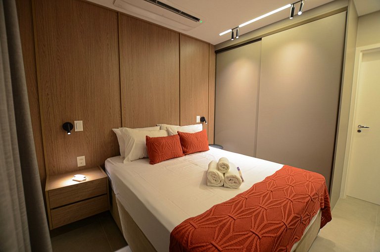 Luxuoso studio ao lado do Morumbi Shopping