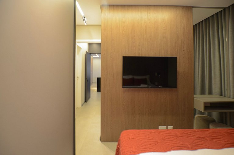 Luxuoso studio ao lado do Morumbi Shopping