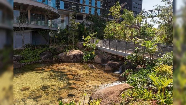 Luxuoso studio ao lado do Morumbi Shopping