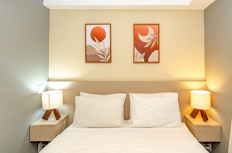 Belo studio ao lado do Shopping Pamplona