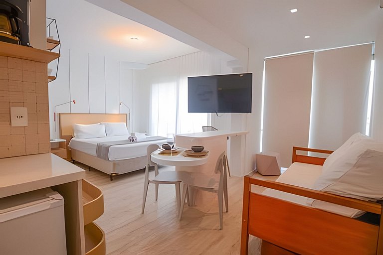 Studio Amplo e iluminado | Próx. Ibirapuera