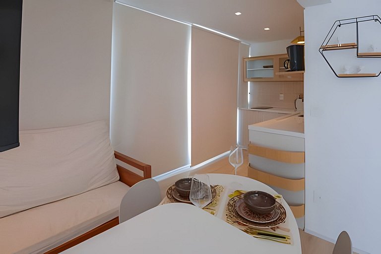 Studio Amplo e iluminado | Próx. Ibirapuera