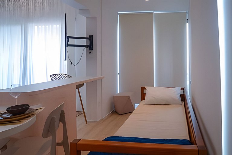 Studio Amplo e iluminado | Próx. Ibirapuera