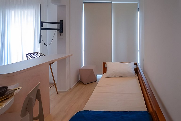 Studio Amplo e iluminado | Próx. Ibirapuera