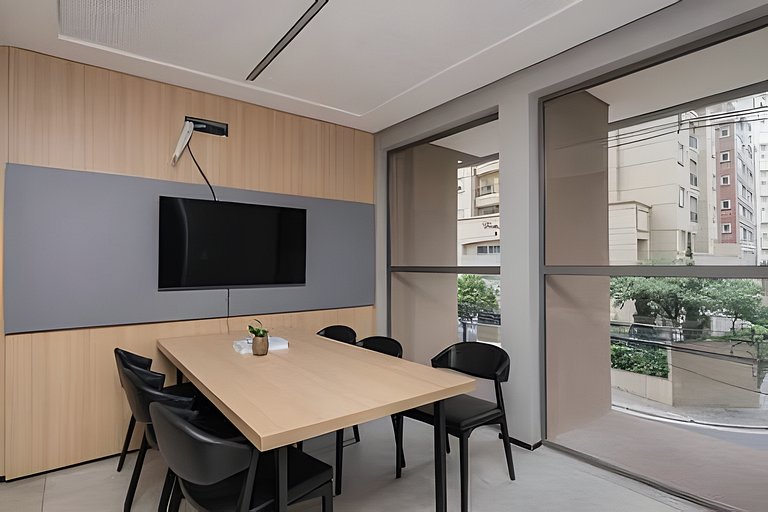 Studio Amplo e iluminado | Próx. Ibirapuera