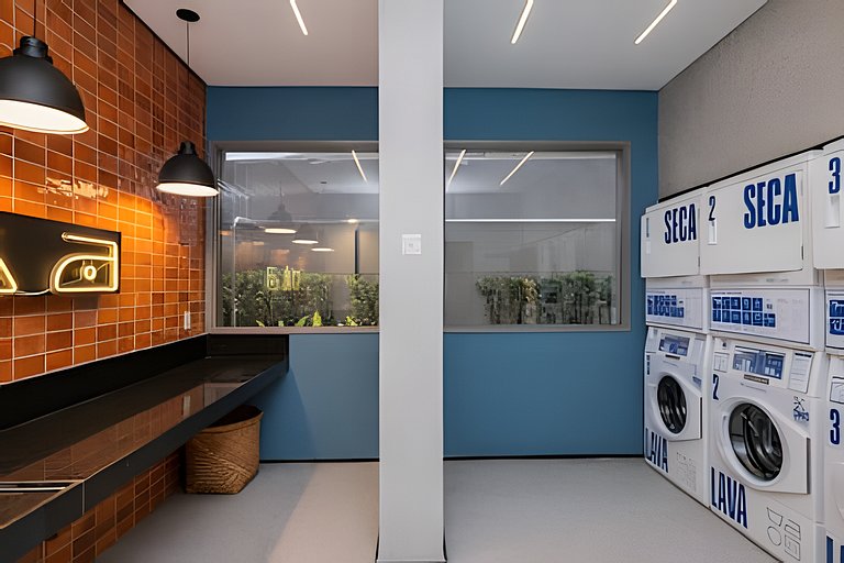 Studio Amplo e iluminado | Próx. Ibirapuera