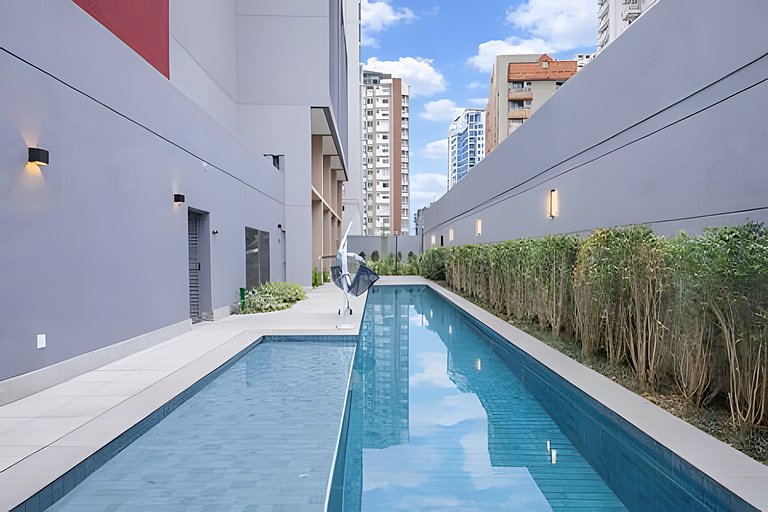 Studio Amplo e iluminado | Próx. Ibirapuera