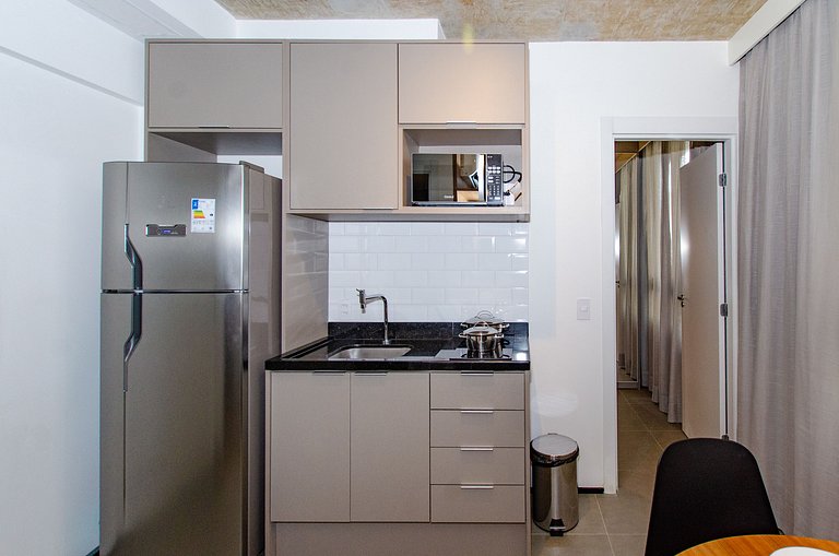 Charmoso apto de 1 dorm. na Alameda Itu