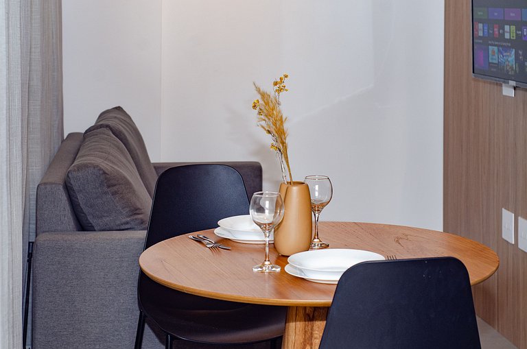 Charmoso apto de 1 dorm. na Alameda Itu