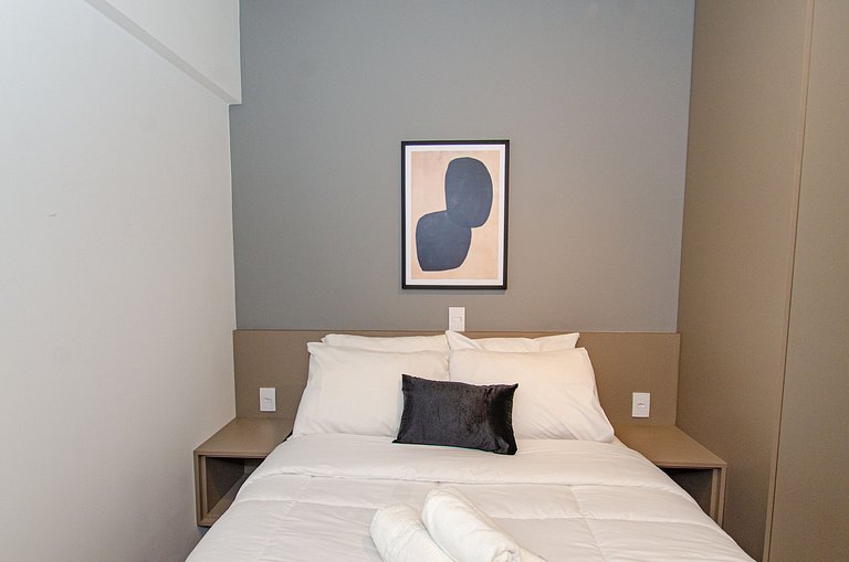 Charmoso apto de 1 dorm. na Alameda Itu