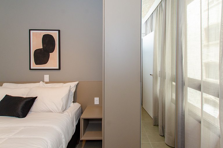 Charmoso apto de 1 dorm. na Alameda Itu