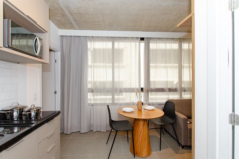 Charmoso apto de 1 dorm. na Alameda Itu