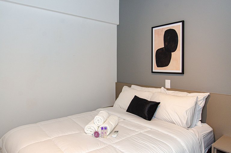 Charmoso apto de 1 dorm. na Alameda Itu