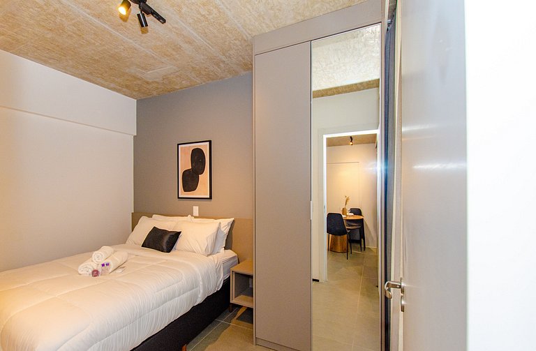 Charmoso apto de 1 dorm. na Alameda Itu