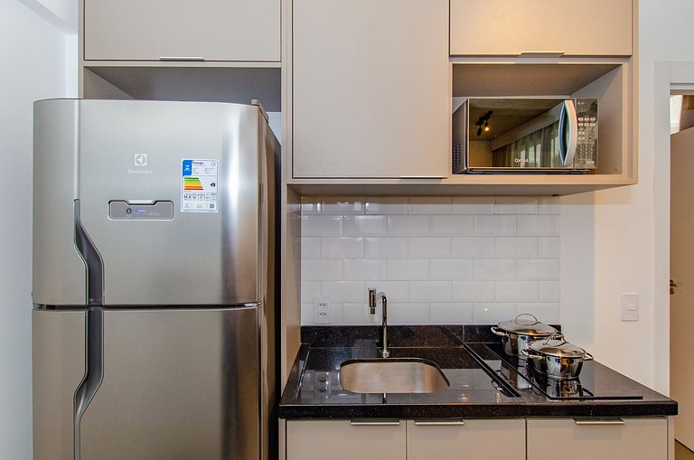 Charmoso apto de 1 dorm. na Alameda Itu