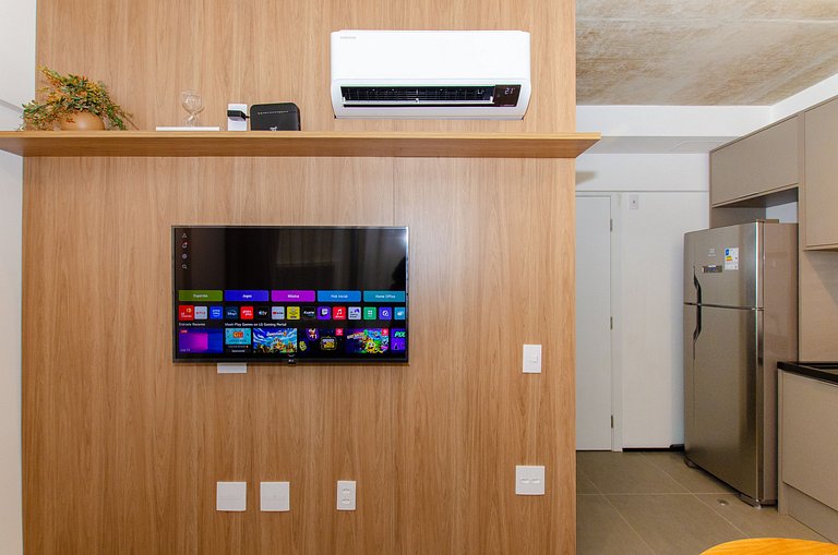 Charmoso apto de 1 dorm. na Alameda Itu