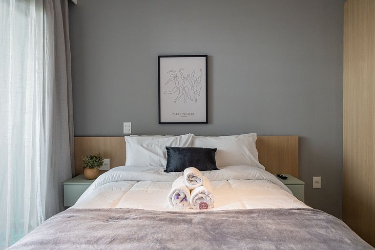 Charmoso studio C/varanda na Pompéia