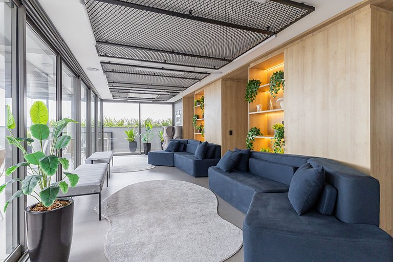 Charmoso studio C/varanda na Pompéia