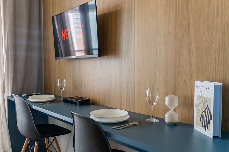 Charmoso studio C/varanda na Pompéia