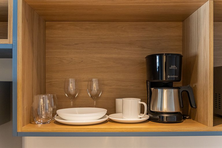 Charmoso studio C/varanda na Pompéia