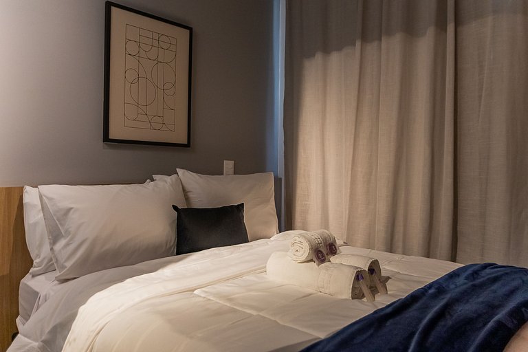 Charmoso studio C/varanda na Pompéia