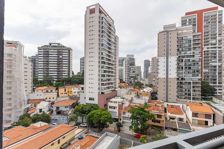 Charmoso studio C/varanda na Pompéia