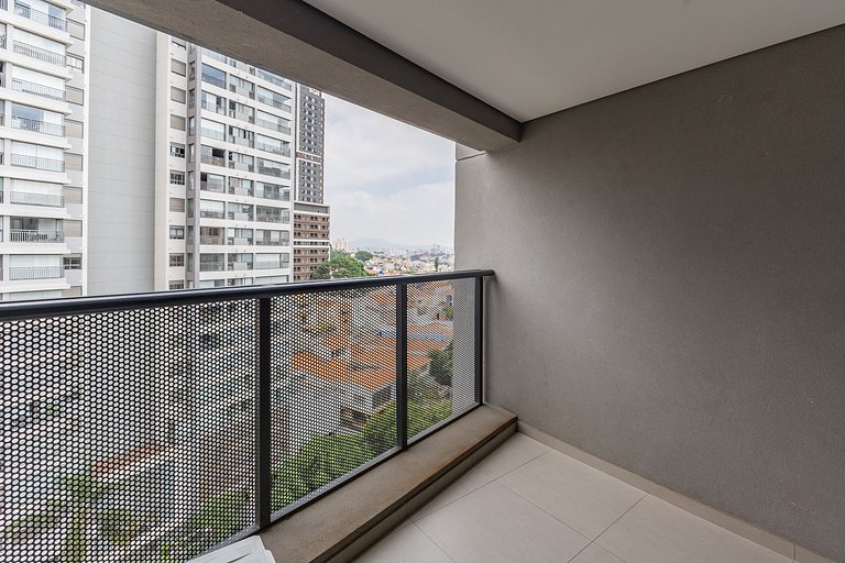 Charmoso studio C/varanda na Pompéia