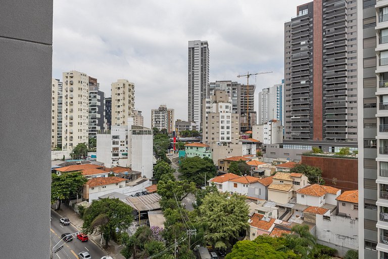 Charmoso studio C/varanda na Pompéia