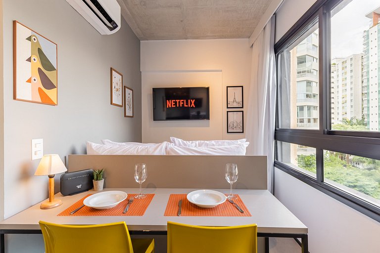 Lindo studio no Jardim Paulista