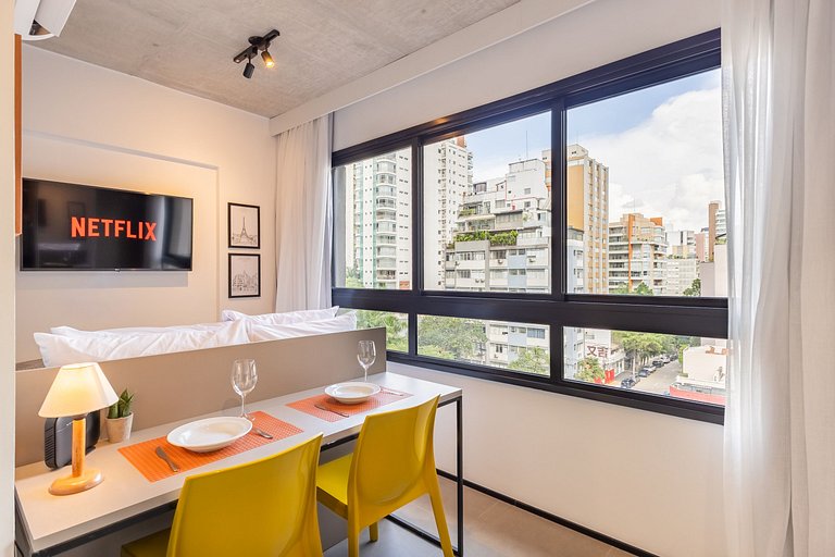 Lindo studio no Jardim Paulista