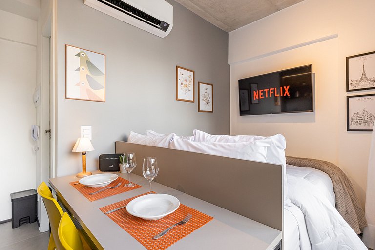 Lindo studio no Jardim Paulista