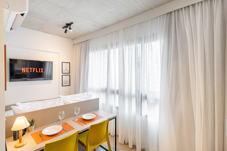 Lindo studio no Jardim Paulista