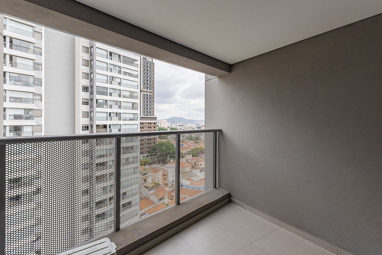 Charmoso studio C/varanda na Pompéia