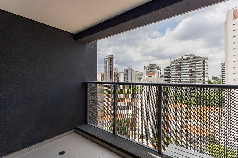 Charmoso studio C/varanda na Pompéia