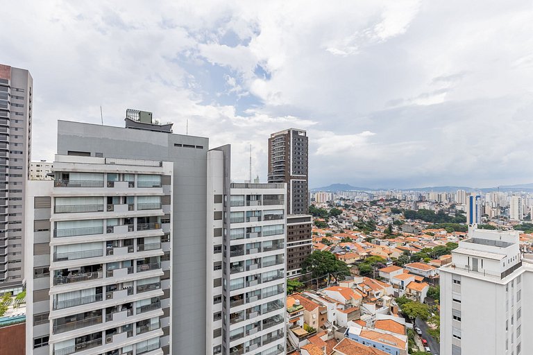 Charmoso studio C/varanda na Pompéia