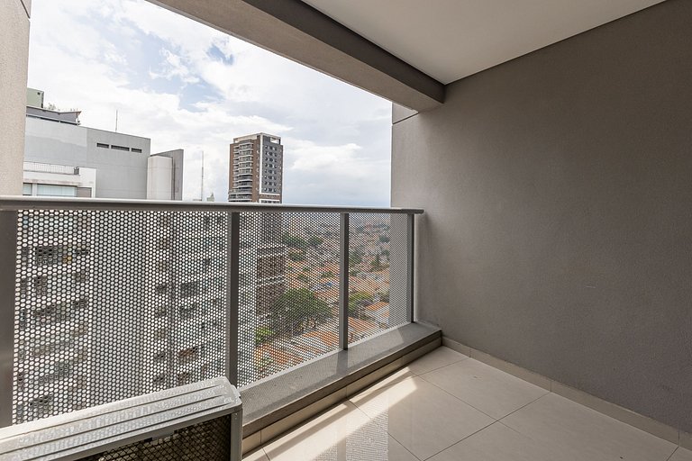 Charmoso studio C/varanda na Pompéia